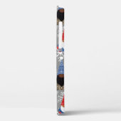 Gnome Snowflake Illustrationen Weihnachtsmuster Case-Mate iPhone Hülle (Rückseite / Links)