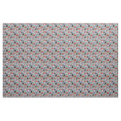 Gnome Snowflake Illustrationen Weihnachtsmuster Stoff (Fat Quarter (45,7 x 55,9 cm))