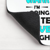 Gnome Sorry I'm Cranky Im Going Through My Terribl Mousepad (Ecke)