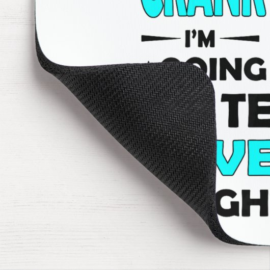 Gnome Sorry I'm Cranky Im Going Through My Terribl Mousepad (Ecke)