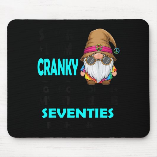 Gnome Sorry I'm Cranky Im Going Through My Terribl Mousepad (Vorne)