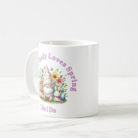 Gnome Spring  Kaffeetasse (Vorderseite Links)