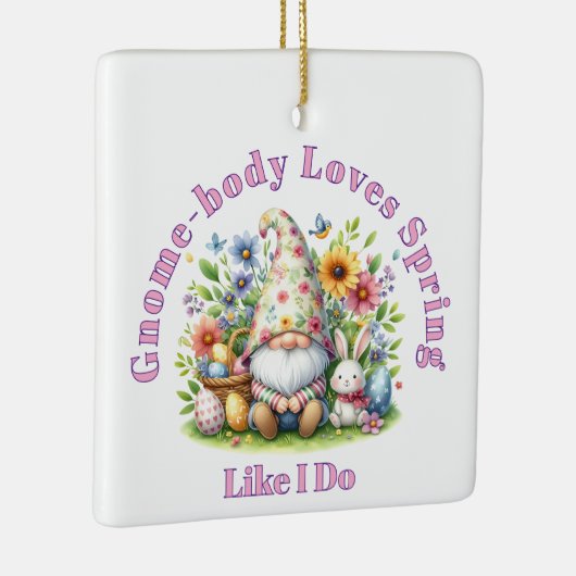 Gnome Spring  Keramikornament (Rechts)