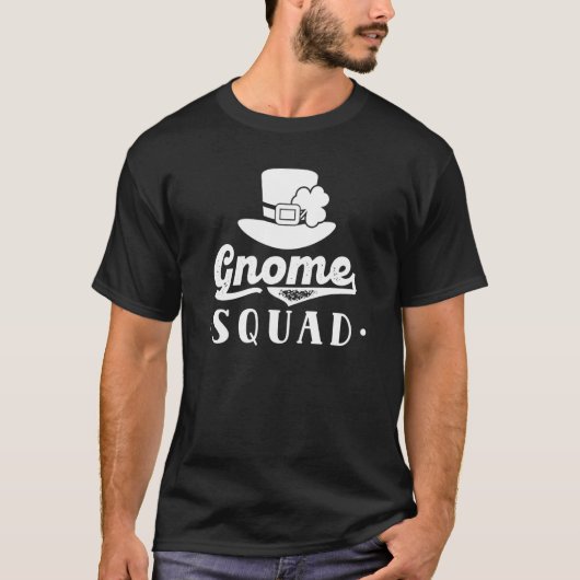 Gnome Squad St Patricks Day Team Irish Ireland Gre T-Shirt (Vorderseite)