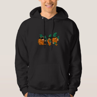 Gnome St Patrick Day Irish Green Saint Patrick Luc Hoodie