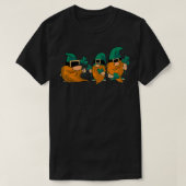 Gnome St Patrick Day Irish Green Saint Patrick Luc T-Shirt (Design vorne)
