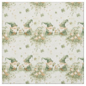 Gnome St. Patrick Irish Coffee Party Pattern Stoff (Muster)