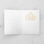 Gnome St. Patrick's Day Card Feiertagskarte (Innenseite)