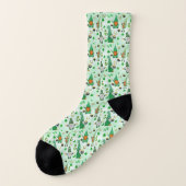 Gnome St. Patrick's Day Celebration Socken (Links - Außen)