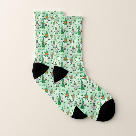 Gnome St. Patrick's Day Celebration Socken (Paar)