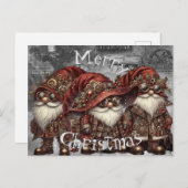 Gnome Steampunk Winter Weihnachten (Vorne/Hinten)