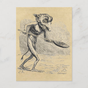 Gnome Stirs the Cauldron Postkarte