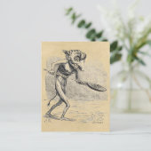 Gnome Stirs the Cauldron Postkarte (Stehend Vorderseite)