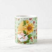 GNOME  sunflower, for Gnome Lovers, Coffe Kaffeetasse (Mittel)