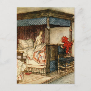 Gnome Surprise von Arthur Rackham Postkarte