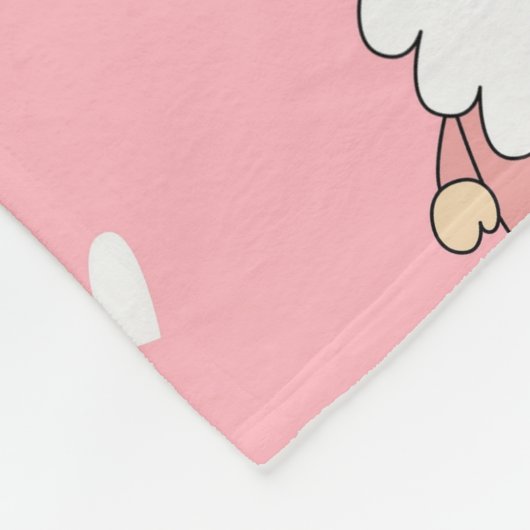 Gnome Sweet Gnome Fleecedecke (Ecke)