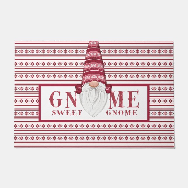 Gnome Sweet Gnome Fußmatte (Vorderseite)