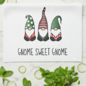 Gnome Sweet Gnome Geschirrtuch (Gefaltet)