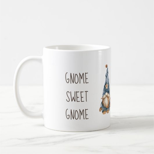 Gnome Sweet Gnome Kaffeetasse (Links)