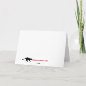 Gnome Sweet Gnome Karte (Rückseite)