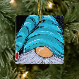 Gnome Sweet Gnome Keramikornament