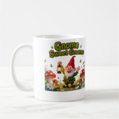 Gnome Sweet Gnome Whimsical Garden Gnome Graphic Kaffeetasse (Links)