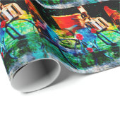 Gnome-Tal Geschenkpapier (Rolleneckpunkt)