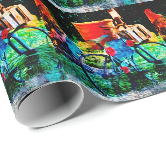 Gnome-Tal Geschenkpapier (Rolleneckpunkt)