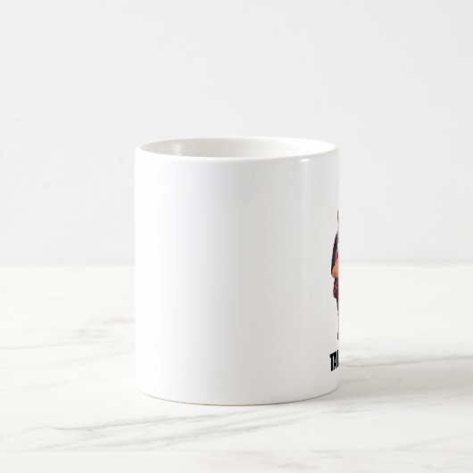 Gnome Talmbout? (Rückschrittversion) Kaffeetasse (Mittel)