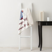 Gnome-tastische Mama: Personalisiert bester Mutter Sherpadecke (Beispiel)