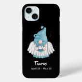 Gnome Taurus Astrologie Sign Angel Case-Mate iPhone Hülle (Rückseite)