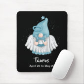 Gnome Taurus Astrologie Signatur Angel Maus Pad Mousepad (Mit Mouse)