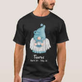 Gnome Taurus Zodiac Astrologie Signatur Angel Unis T-Shirt (Vorderseite)