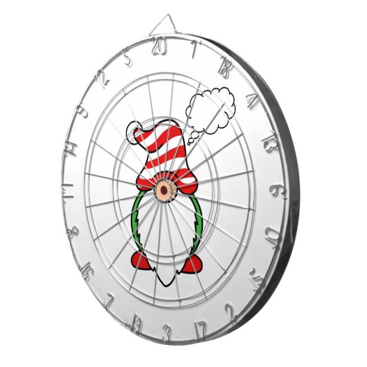 Gnome Thought Bubble Dartscheibe (Vorderseite rechts)