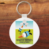 Gnome Tippers Anonymous Schlüsselanhänger (Vorderseite)