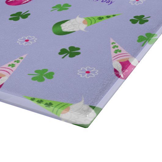 Gnome Toss St. Patrick's Day Schneidebrett (Ecke)