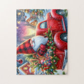 Gnome Truck Christmas Tree Puzzle (Vertikal)