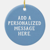 Gnome und C-130 Keramik Ornament (Hinten)