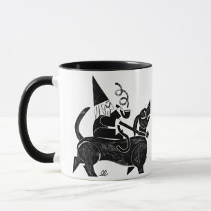 GNOME und Dackel Tasse