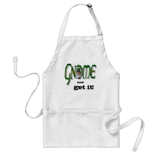 Gnome und erhalten es! Schürze (Vorne)