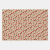 Gnome und Pilze Gift Wrap Set Geschenkpapier Set (Vorderseite 3)