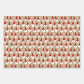 Gnome und Pilze Gift Wrap Set Geschenkpapier Set (Vorderseite 2)