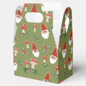 Gnome und Pilze im Grünen Wald Urlaub Geschenkschachtel (Geöffnet)