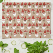 Gnome und Pilze Küchentücher (Gefaltet)