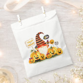 Gnome und Pumpkins Trick oder Treat Fevor Bag Geschenktütchen (Ausgeschnitten)