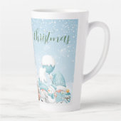 Gnome und Weihnachtsbaum Milchtasse (Rechts)