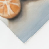 Gnome und Wintersaison Fleecedecke (Ecke)