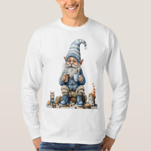 Gnome und Wintersaison T-Shirt