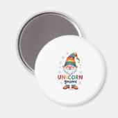 Gnome Unicorn Shirt Family Matching Group Christma Magnet (Vorderseite/Rückseite)