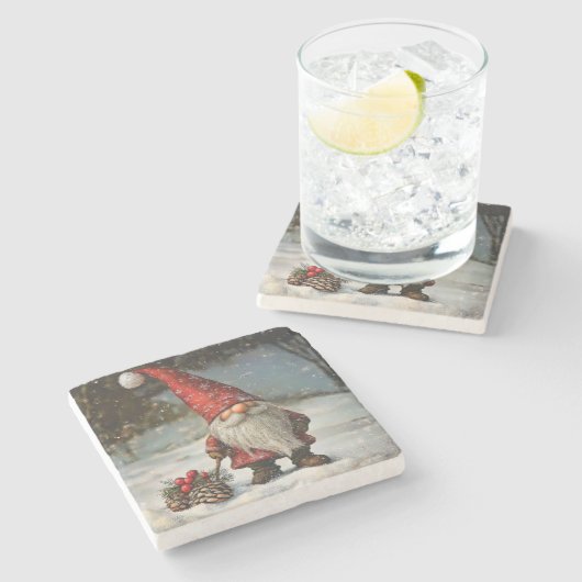 Gnome Untersetzer (Seitenansicht)